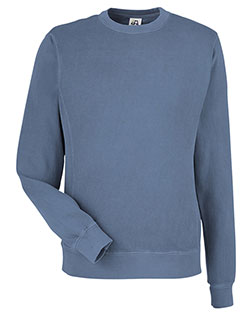 J America 8731JA Unisex Pigment Dyed Fleece Sweatshirt at GotApparel