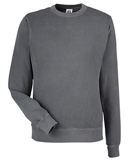 J America 8731JA Unisex Pigment Dyed Fleece Sweatshirt at GotApparel