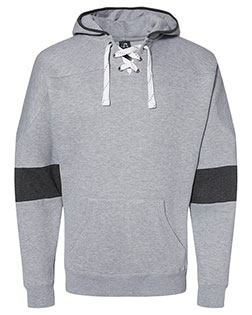 J America 8832JA Unisex Sport Lace MVP Pullover Hooded Sweatshirt at GotApparel