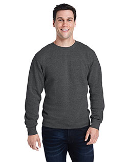 J America 8870JA Adult Triblend Crewneck Sweatshirt at GotApparel