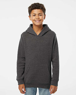 J America 8880JA Youth Triblend Pullover Hooded Sweatshirt at GotApparel