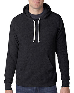 J America J8871 Adult Tri-Blend Hooded Fleece at GotApparel