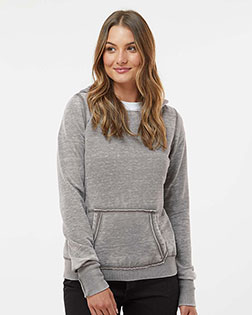 J America J8912 women Zen Hooded Fleece at GotApparel