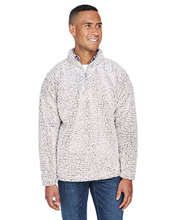 J America JA8454 Men Epic Sherpa Quarter-Zip at GotApparel