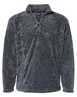 J America JA8464 Men Boundary Shag Quarter Zip at GotApparel