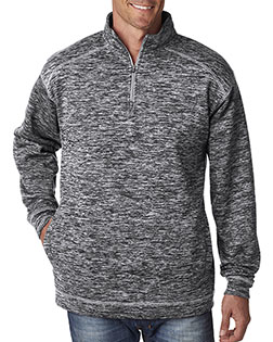 J America J8614 Men Cosmic 1/4-Zip Fleece at GotApparel