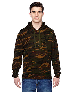 J America JA8615 Men Tailgate Poly Fleece Hood at GotApparel