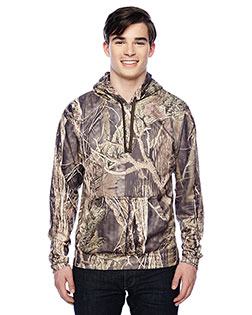 J America JA8615 Men Tailgate Poly Fleece Hood at GotApparel