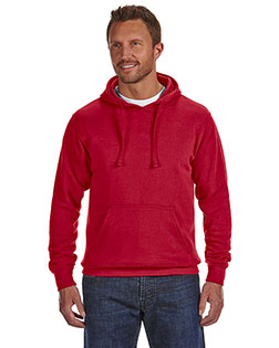 J America JA8620 Adult Cloud Pullover Fleece Hooded Sweatshirt at GotApparel