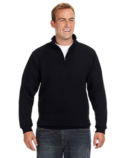 J America JA8634 Men Heavyweight Fleece Quarter-Zip at GotApparel