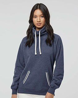 J America JA8653 Women Relay Cowl Neck at GotApparel
