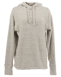 J America JA8680 Women Teddy Fleece Scuba Hoodie at GotApparel