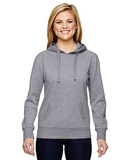 J America JA8860 Women Glitter French Terry Hood at GotApparel