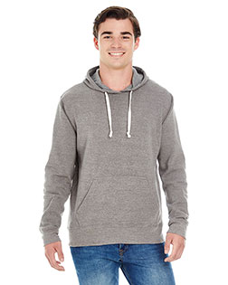 J America JA8871 Men Triblend Pullover Fleece Hood at GotApparel