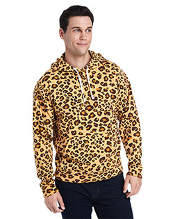 J America JA8871 Men Triblend Pullover Fleece Hood at GotApparel