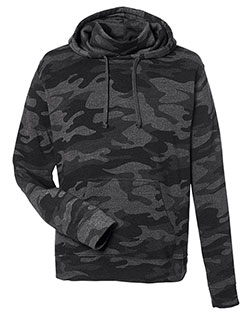 J America JA8879 Unisex Gaiter Pullover Hooded Sweatshirt at GotApparel