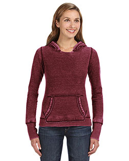 J America JA8912 Women Zen Pullover Fleece Hood at GotApparel