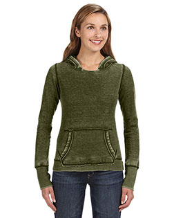 J America JA8912 Women Zen Pullover Fleece Hood at GotApparel