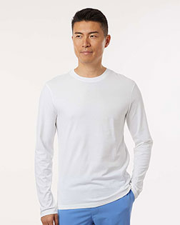 Jaanuu M30002U Men's RegenX Cotton Underscrub Long Sleeve T-Shirt at GotApparel
