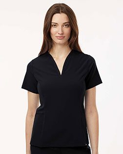 Jaanuu W10003 Women's Calix Fit & Flare Scrub V-Neck Top at GotApparel