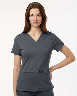 Jaanuu W30003 Women's Cesi Ultrasoft Scrub V-Neck Top at GotApparel