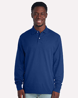 Jerzees 437LR Men's Dri-Power® Long Sleeve Polo at GotApparel