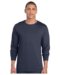 Jerzees 560LSR Men Premium Blended Ringspun Long Sleeve Crewneck T-Shirt at GotApparel