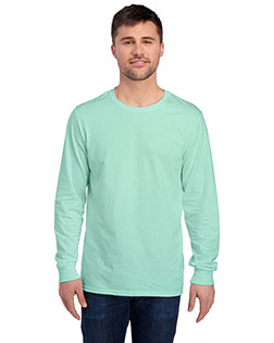 Jerzees 560LSR Men Premium Blended Ringspun Long Sleeve Crewneck T-Shirt at GotApparel