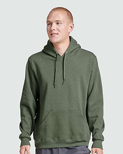 Jerzees 700MR Unisex Premium Eco Blend Fleece Pullover Hooded Sweatshirt at GotApparel