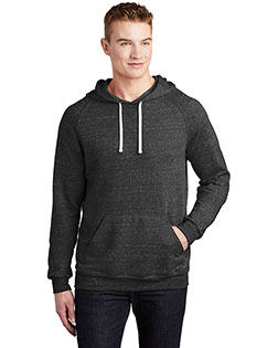 JERZEES® 90M Men's Snow Heather French Terry Raglan Hoodie at GotApparel