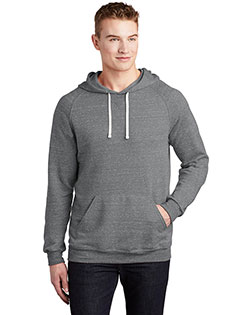 JERZEES® 90M Men's Snow Heather French Terry Raglan Hoodie at GotApparel