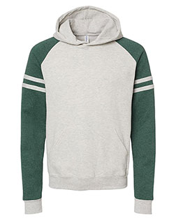 Oatmeal Heather/ Forest Green Heather product color