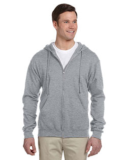 Jerzees 993 Men 8 Oz 50/50 Nublend Fleece Full-Zip Hood at GotApparel