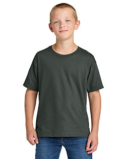 Jerzees IC46B Ultimate ™ Youth Ring Spun T-Shirt at GotApparel