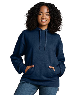 Jerzees IC49MR Unisex Ultimate™ CVC Ring-Spun Hooded Sweatshirt at GotApparel