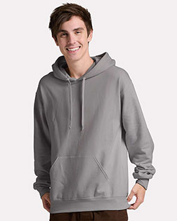 Jerzees IC49MR Unisex Ultimate™ CVC Ring-Spun Hooded Sweatshirt at GotApparel