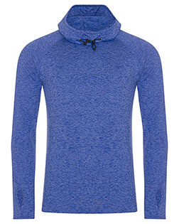 Just Hoods By AWDis JCA037  Men's Cool Cowl-Neck Long-Sleeve T-Shirt at GotApparel