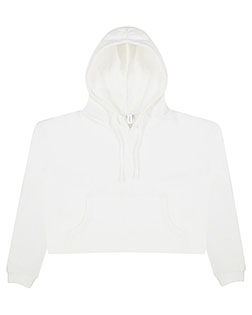 Just Hoods By AWDis JHA016  Ladies' Girlie Cropped Hooded Fleece with Pocket at GotApparel