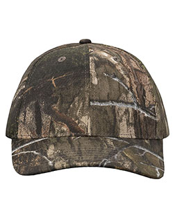 Kati LC10 Unisex Structured Mid-Profile Camouflage Cap at GotApparel