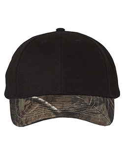 Kati LC25 Unisex Solid Crown Camouflage Cap at GotApparel
