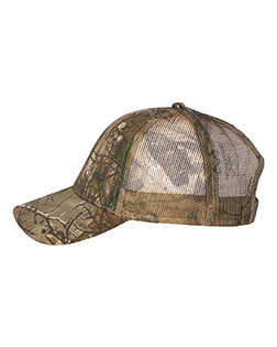 Kati LC350M Camo Woven USA Flag Mesh Cap at GotApparel