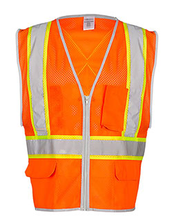 Kishigo 1576-1577  Premium Brilliant Series® X Back Dual Compliant Vest at GotApparel