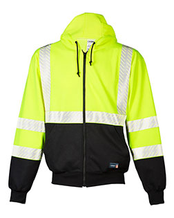 Kishigo F507 Unisex FR Full-Zip Hooded Sweatshirt at GotApparel