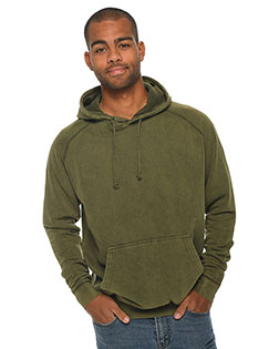 Lane Seven LST004 Unisex Vintage Raglan Hooded Sweatshirt at GotApparel