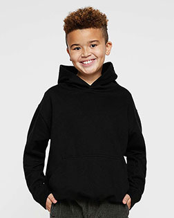 LAT 2296 Boys Youth Pullover Fleece Hoodie at GotApparel