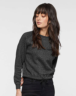 LAT 3528 Ladies' Boxy Fleece Sweatshirt at GotApparel