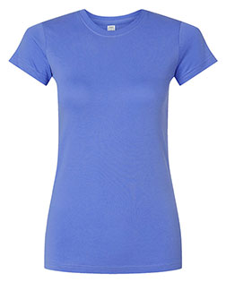 LAT 3616 Women 's Fitted Fine Jersey Tee at GotApparel