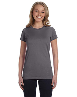 Lat 3616 Women Ringspun Longer Length T-Shirt at GotApparel