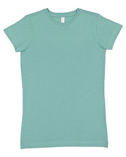 Lat 3616 Women Ringspun Longer Length T-Shirt at GotApparel