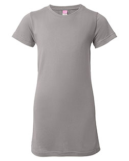 Lat 3616 Women Ringspun Longer Length T-Shirt at GotApparel